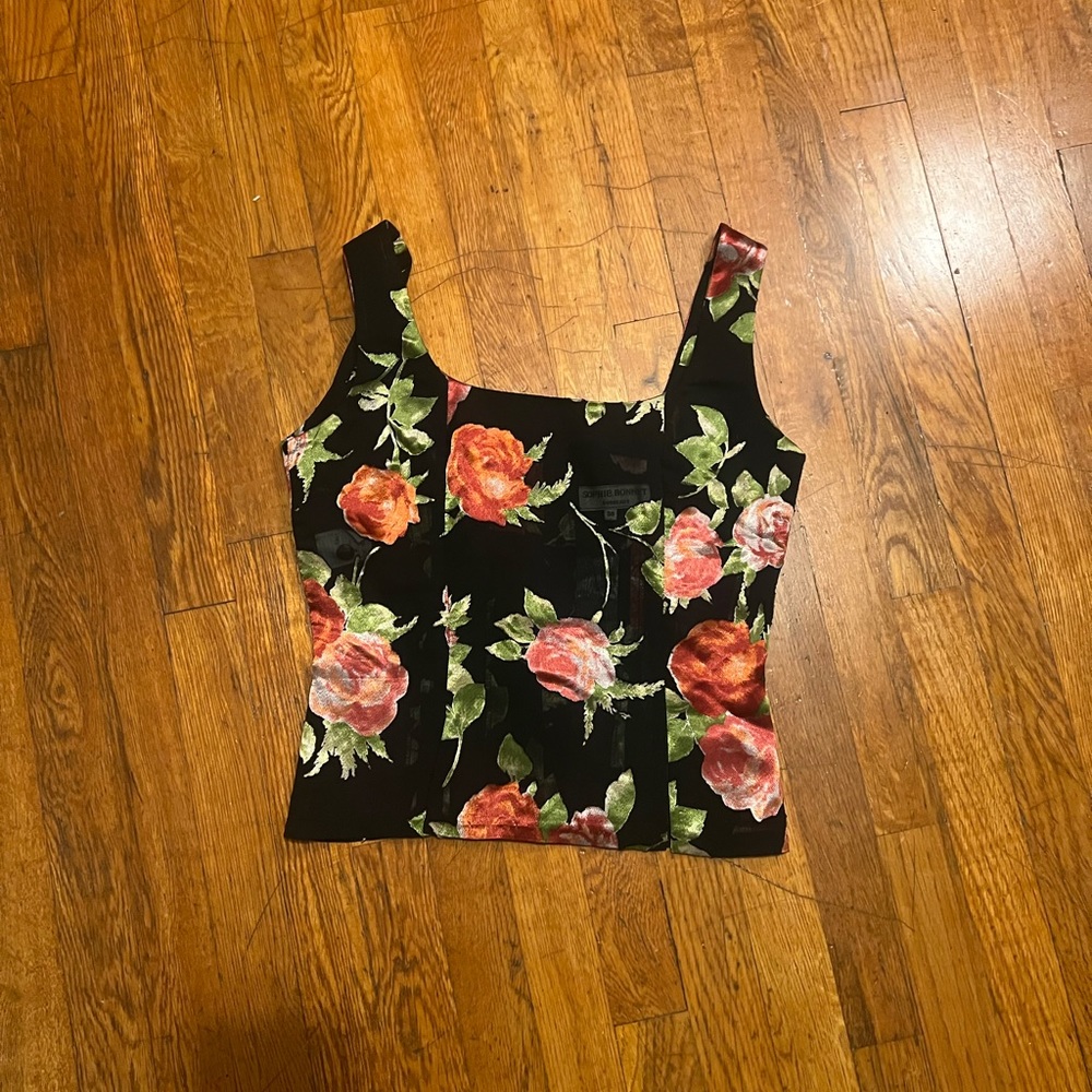 Vintage Sophie Bordeaux stunning top